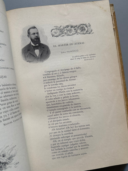 Libro de: Antología americana - Montaner y Simón, 1897