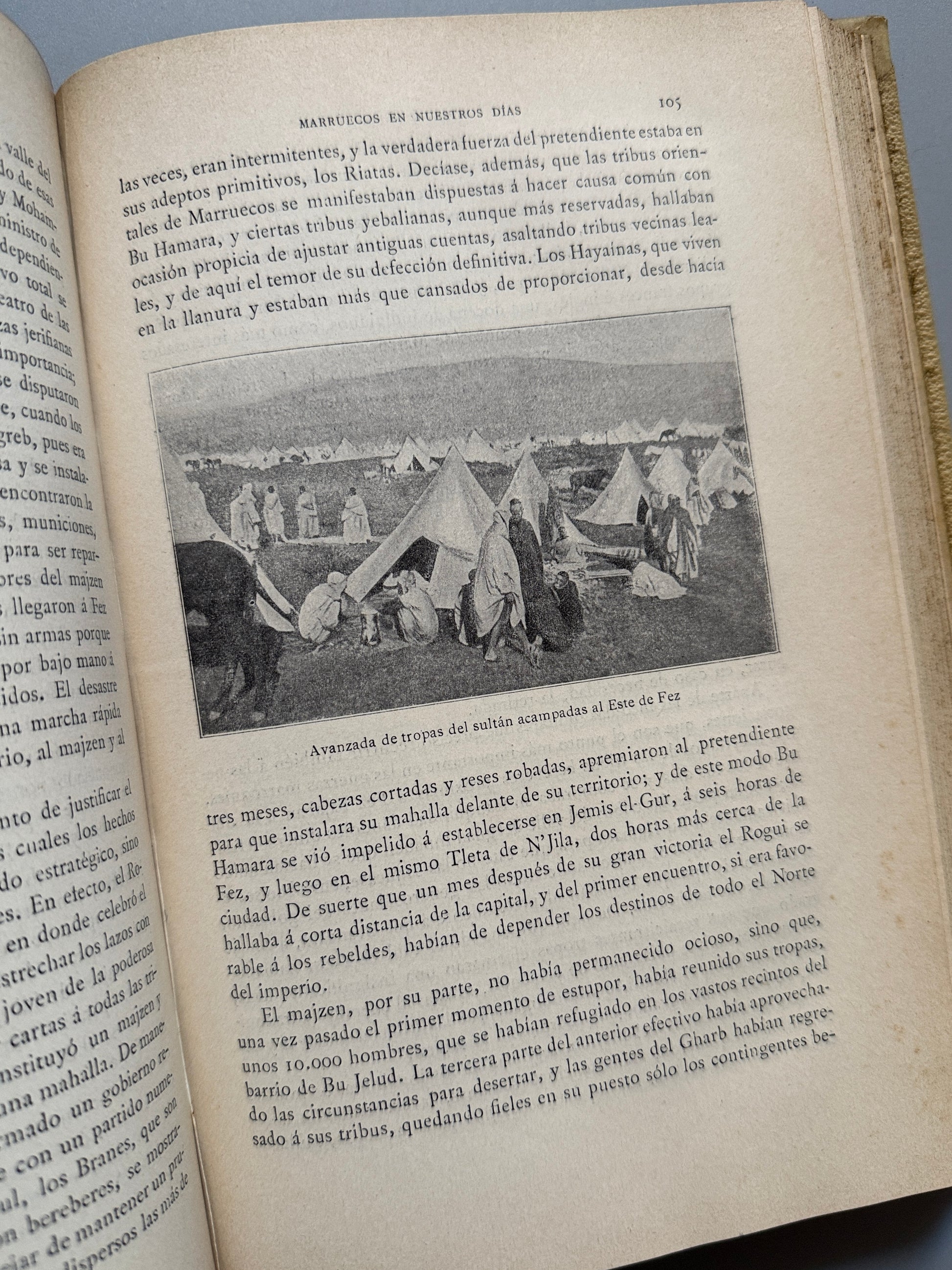 Libro de: Marruecos en nuestros días , Eugenio Aubín - Montaner y Simón, 1908