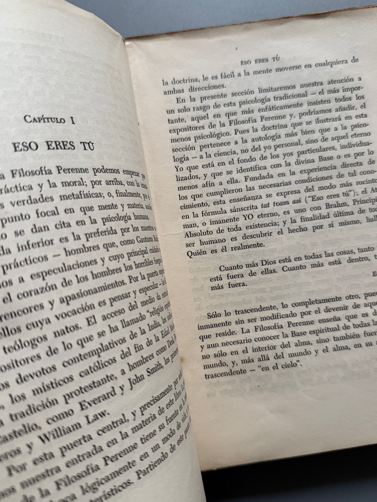 Libro de: La filosofía perenne, Aldous Huxley - Editorial Sudamericana, 1947