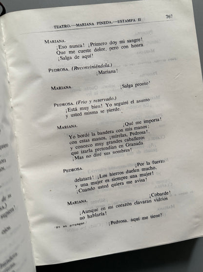 Libro de: Obras completas, Federico García Lorca - Aguilar, 1957