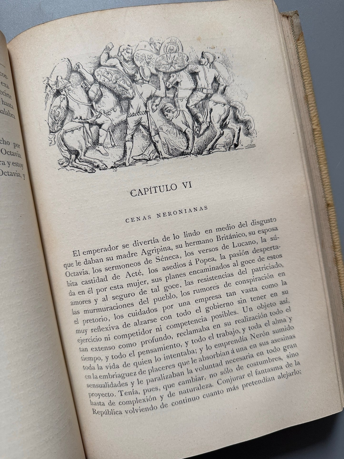 Libro de: Nerón. Estudio histórico, Emilio Castelar - Montaner y Simón, 1891