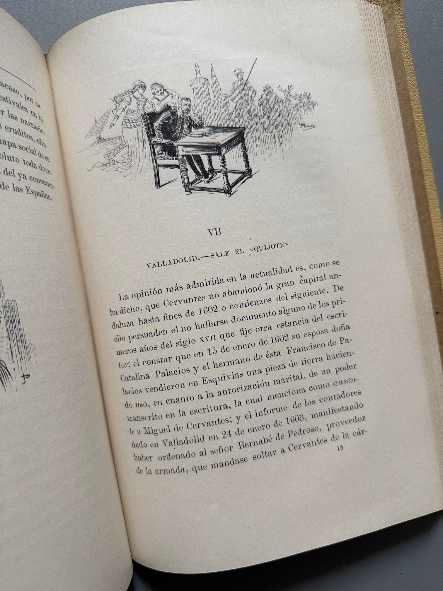 Libro de: Vida y semblanza de Cervantes, Miguel S. Oliver - Montaner y Simón, 1916