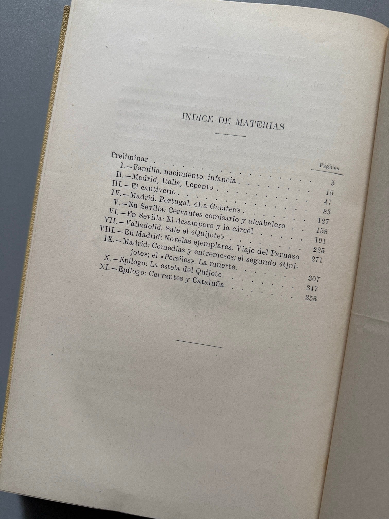 Libro de: Vida y semblanza de Cervantes, Miguel S. Oliver - Montaner y Simón, 1916