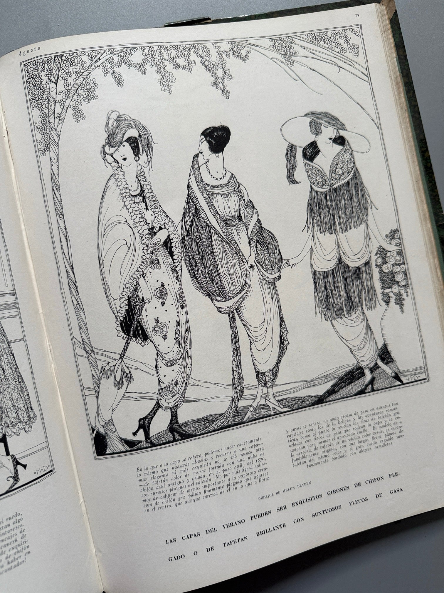 Libro de: Revista Vogue encuadernada, 8 números - 1919