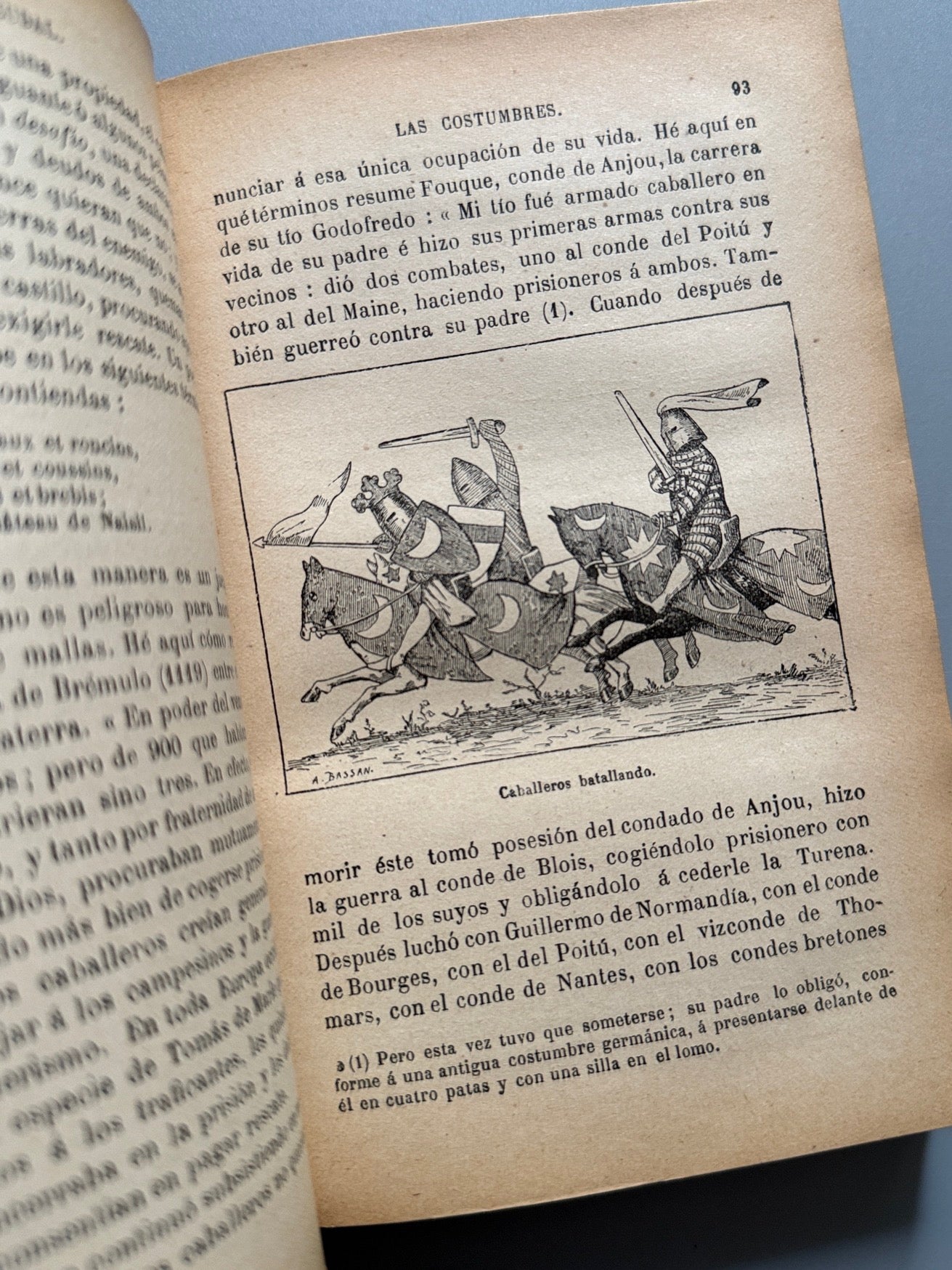 Libro de: Historia de la civilización en la Edad Media y en los tiempos modernos, Ch. Seignobos - 1912