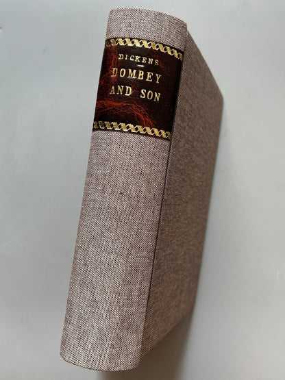 Libro de: Dombey and son, Chales Dickens - Chapman & Hall, ca. 1870