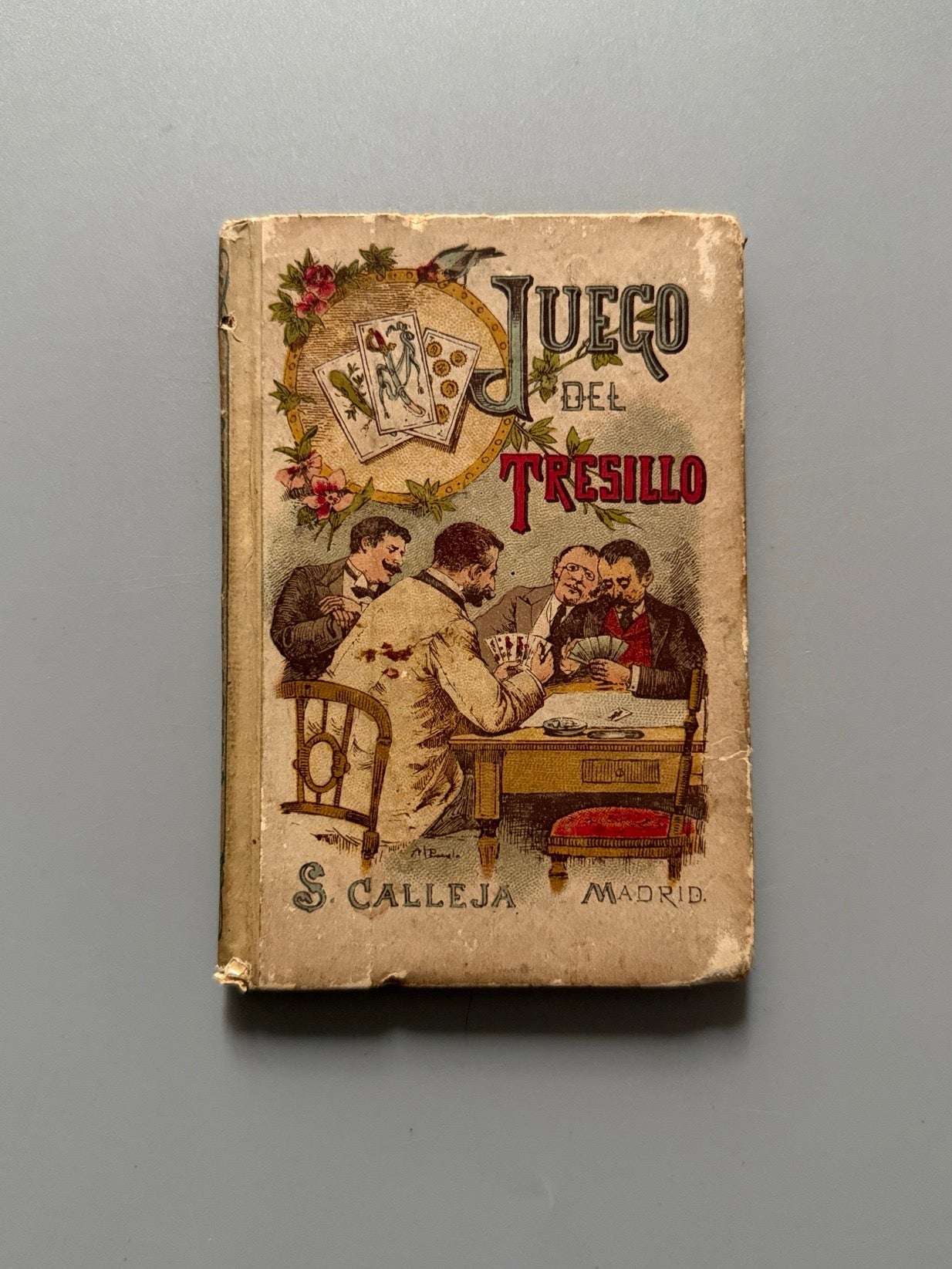 Nuevo manual del juego del tresillo, A. G. Ch - Casa Editorial Saturnino Calleja, ca. 1900