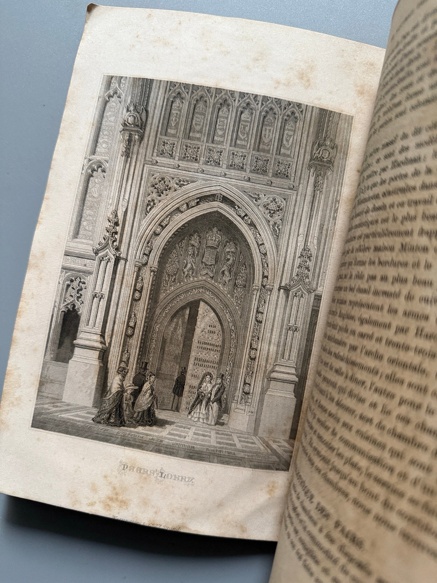 Libro de: Le nouveau palais de Westminster - Warrington et Cie, 1860