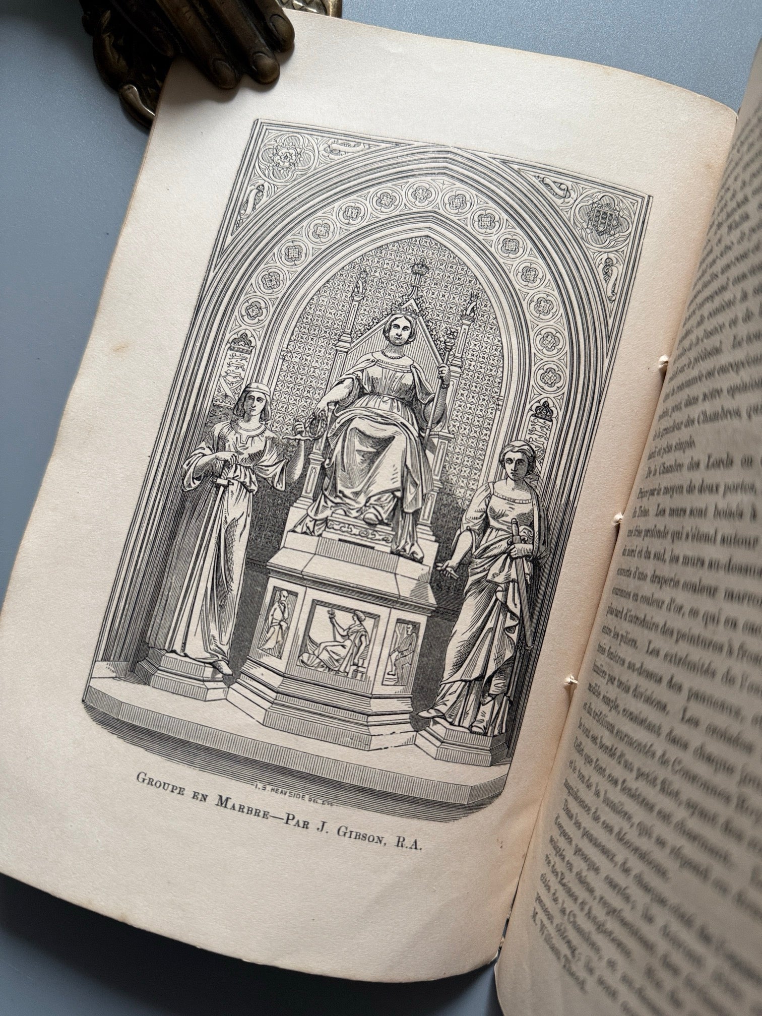 Libro de: Le nouveau palais de Westminster - Warrington et Cie, 1860