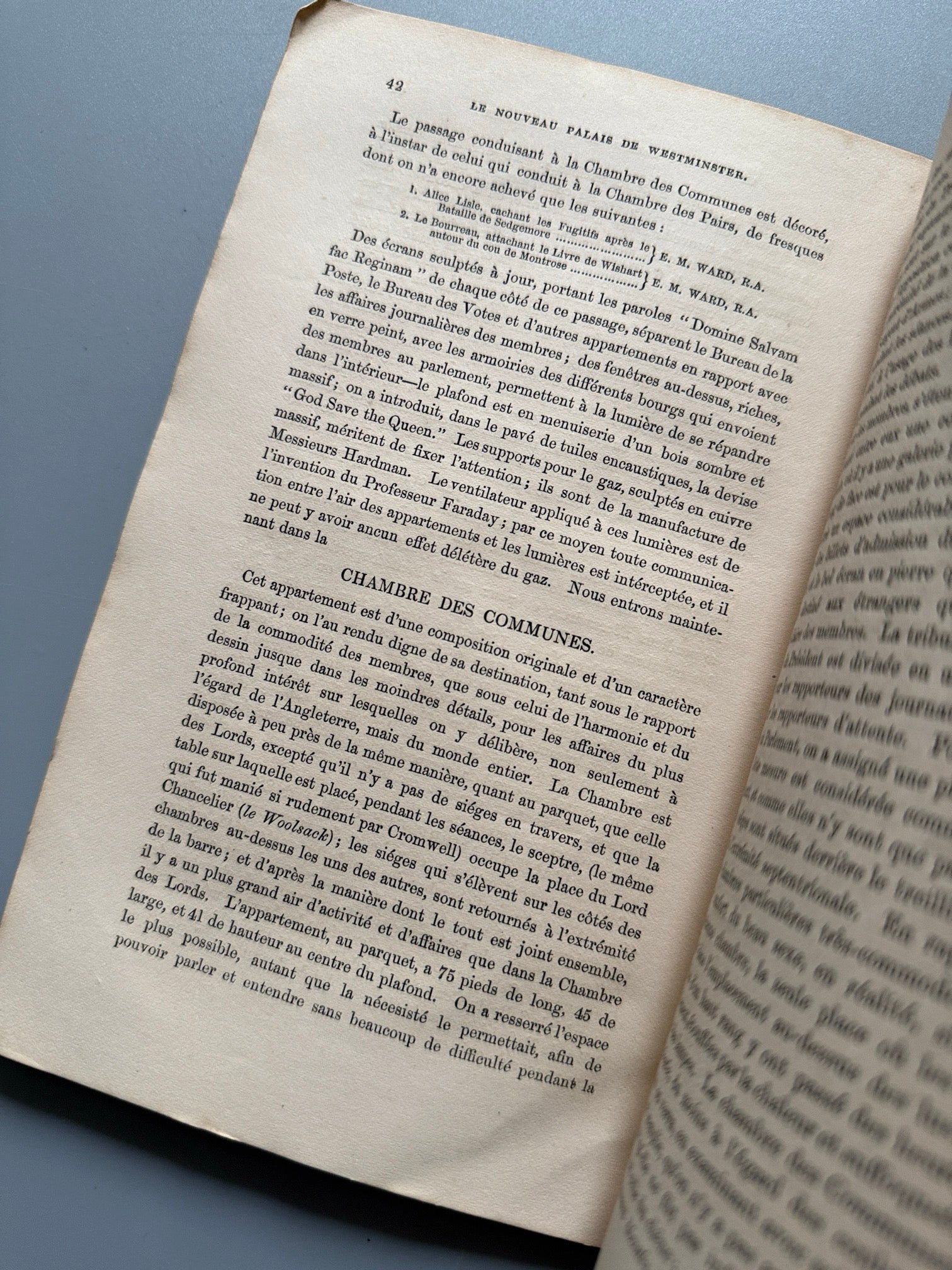 Libro de: Le nouveau palais de Westminster - Warrington et Cie, 1860