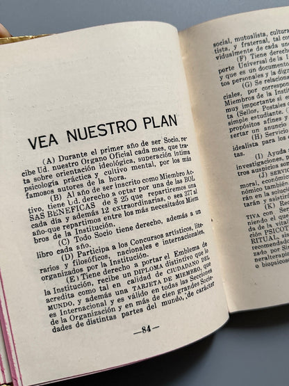 Libro de: El libro dorado, El dorado Khan (OM. Cherenzi Lind) - Unión Espiritual Universal, 1951