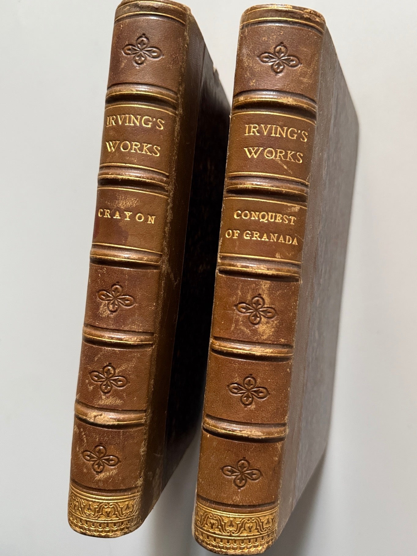 The crayon miscellany y The conquest of Granada, Washington Irving - G. P. Putnam, 1859