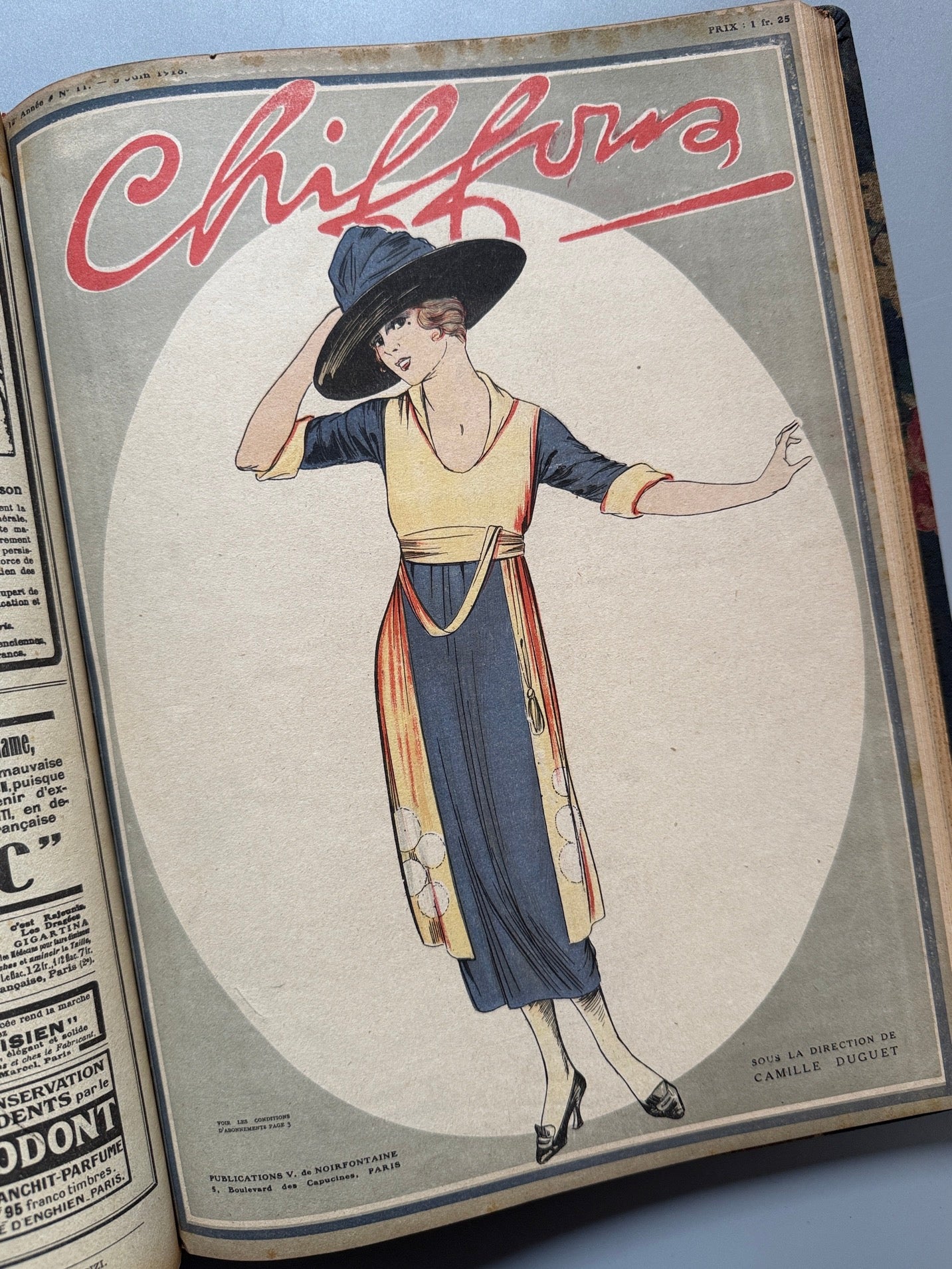 Libro de: L'art et la mode y Chiffons. 10 números - Paris, 1919-1926