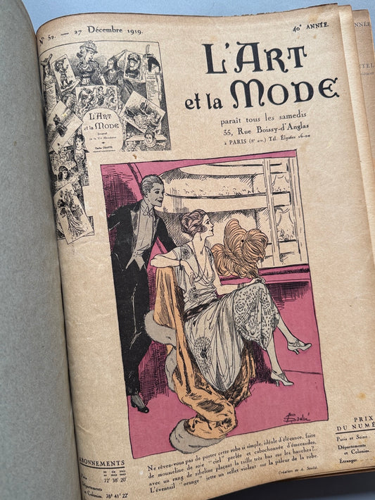 L'art et la mode y Chiffons. 10 números - Paris, 1919-1926