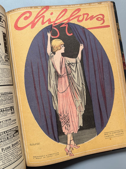 Libro de: L'art et la mode y Chiffons. 10 números - Paris, 1919-1926