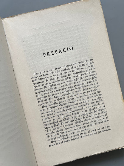 Libro de: El Mundo De Los Sueños, Havelock Ellis (Primera Edición) - Casa Editorial Araluce, 1929