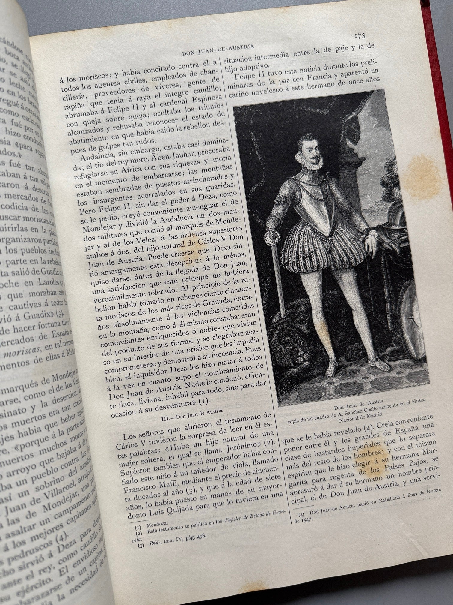 Libro de: Historia Felipe II, H. Forneron - Montaner y Simón, 1884