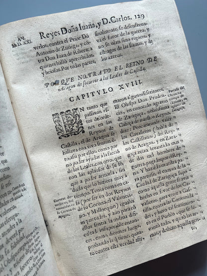 Libro de: Anales De Aragón Desde El Año Mdxx... - Diego De Sayas - Herederos De Pº, La Naja. 1666