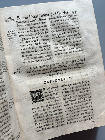 Libro de: Anales De Aragón Desde El Año Mdxx... - Diego De Sayas - Herederos De Pº, La Naja. 1666