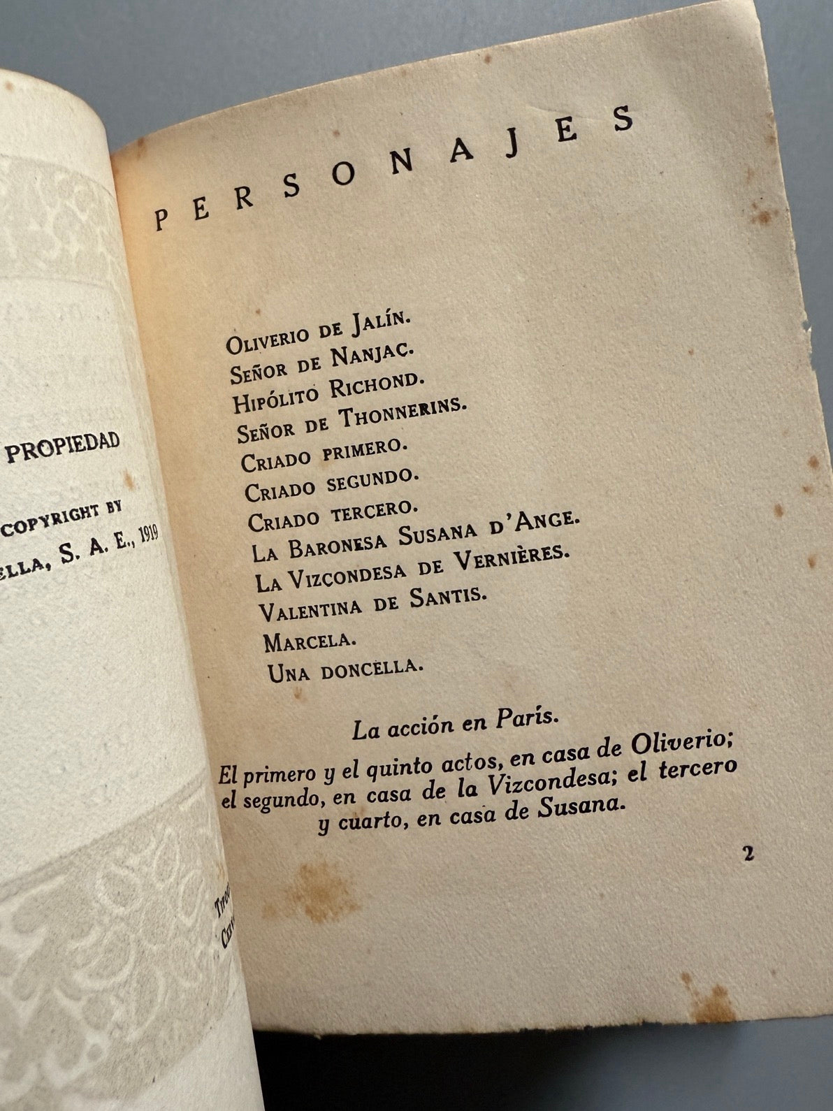 Libro de: Demi-monde, Alejandro Dumas (hijo) - Editorial Estrella, 1919