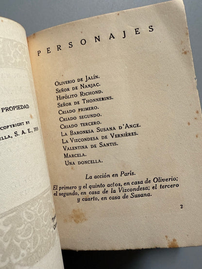 Libro de: Demi-monde, Alejandro Dumas (hijo) - Editorial Estrella, 1919