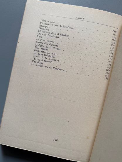 Libro de: Articles, Enric Prat de la Riba - Biblioteca de Lliga Catalana, 1934