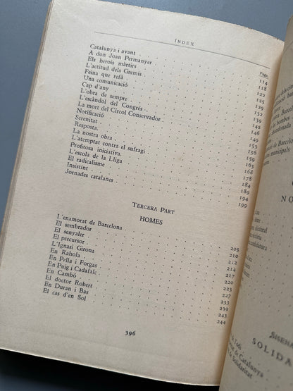 Libro de: Articles, Enric Prat de la Riba - Biblioteca de Lliga Catalana, 1934