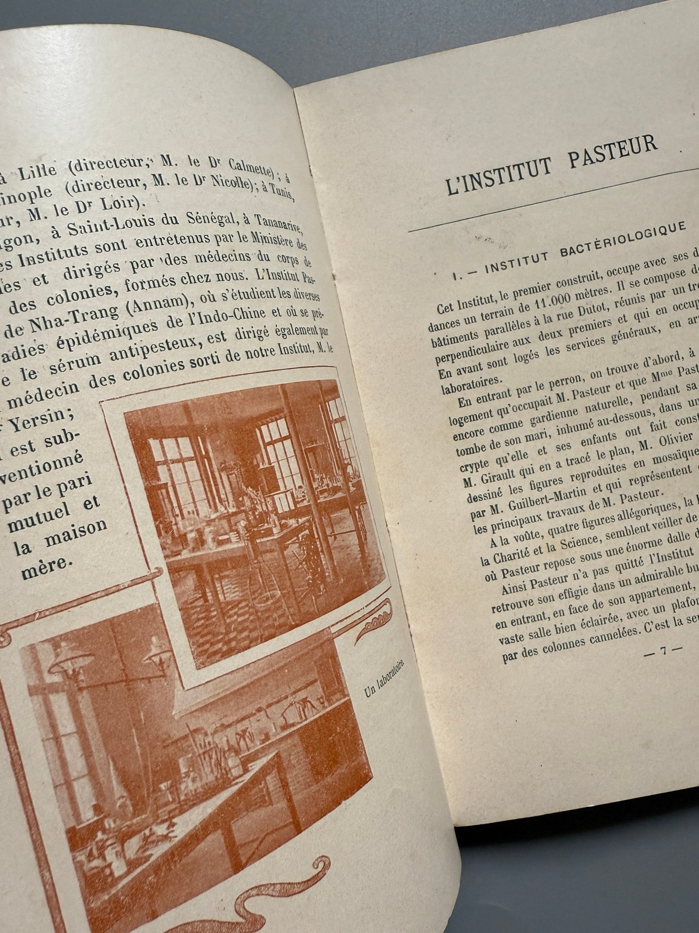 Libro de: L'Institut Pasteur et ses annexes - Narcisse Faucon, ca. 1895