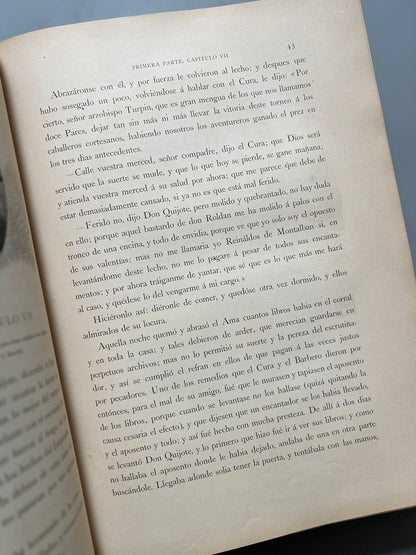 Libro de: Don Quijote De La Mancha - Miguel De Cervantes - Montaner Y Simón, 2 Tomos. 1880- 1883