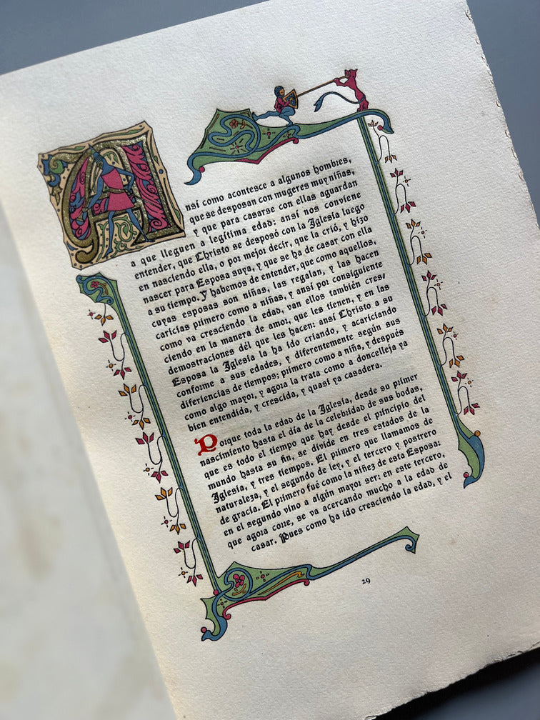 Libro de: El Cantar De Cantares De Salomon - Fray Luis De León  - Imprenta De José Mª Viader. 1946