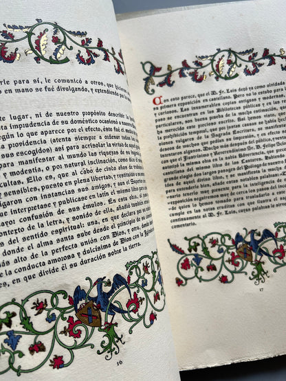 Libro de: El Cantar De Cantares De Salomon - Fray Luis De León  - Imprenta De José Mª Viader. 1946