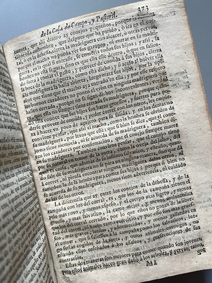 Libro de: Libro De Los Secretos De Agricultura - Miguel Agustí - Madrid: Antonio Sanz Impresor. 1731