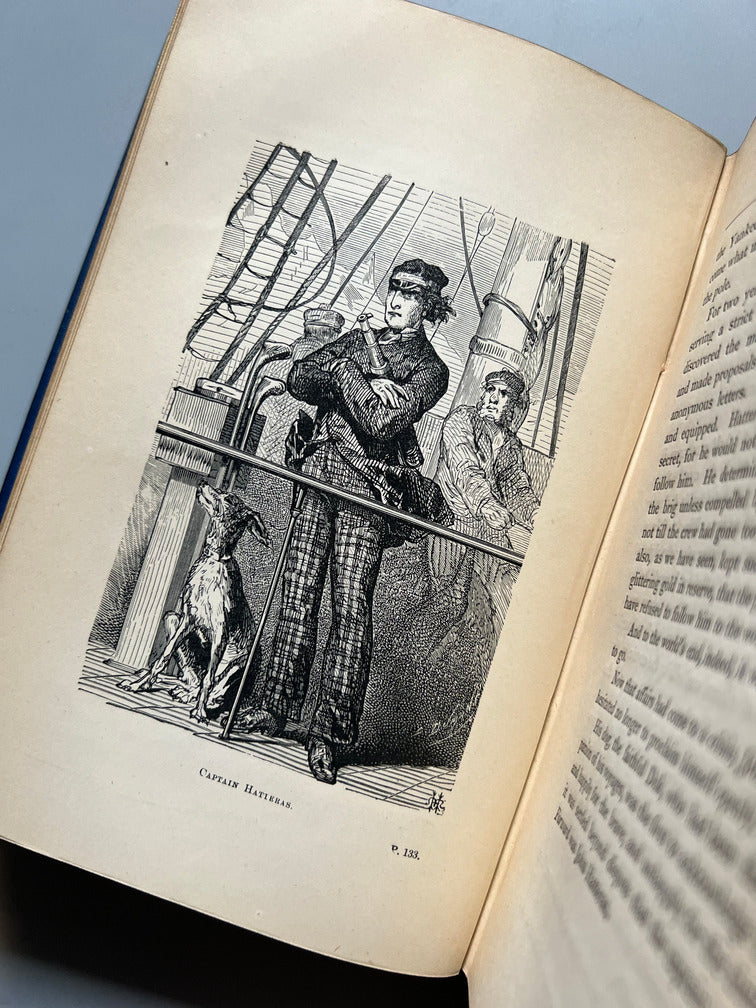 Libro de: The Adventures Of Captain Hatteras - Julio Verne - London: George Routledge And Sons. 1876