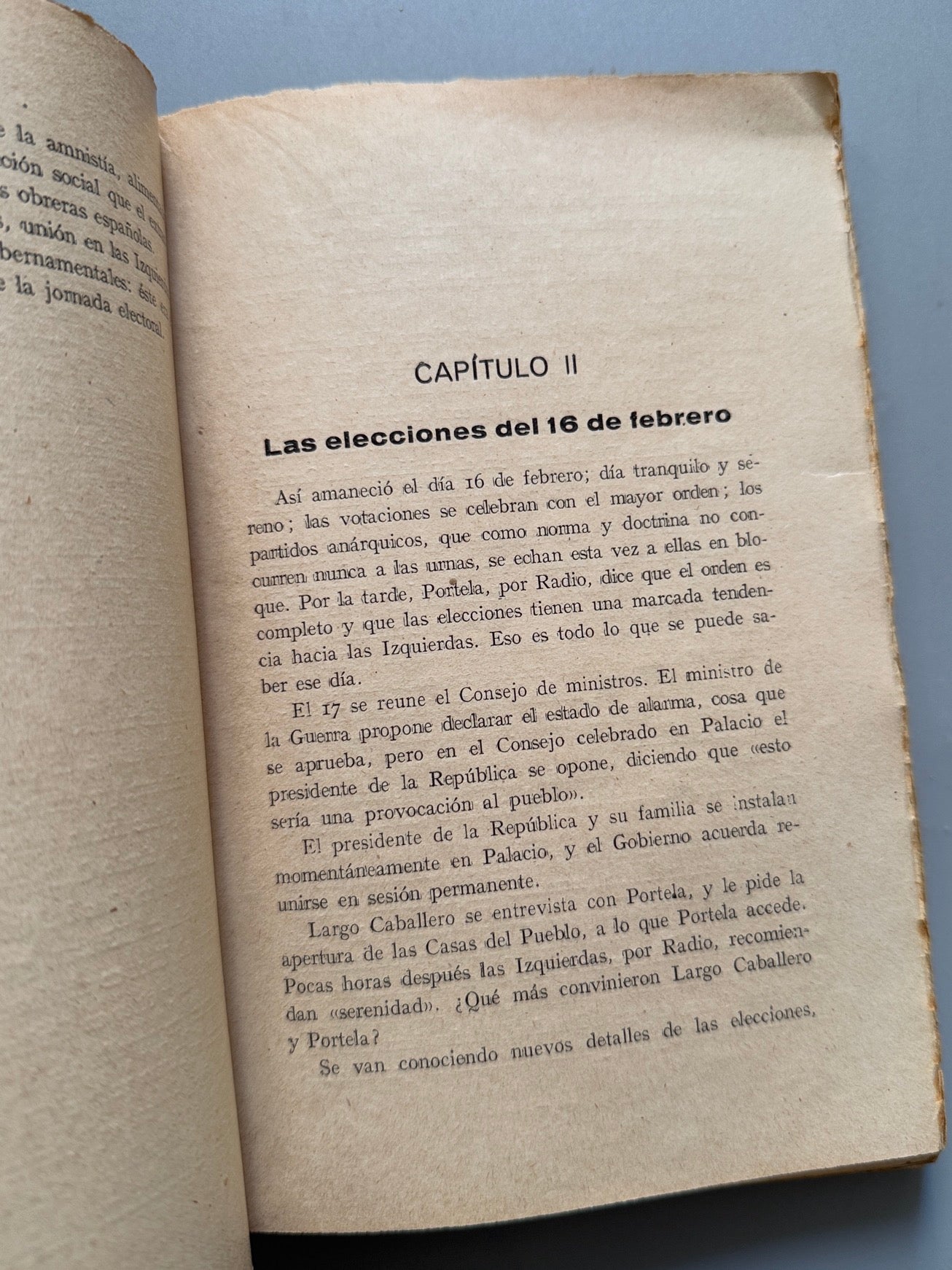 Libro de: Preparación y desarrollo del alzamiento nacional , Felipe Bertrán Güell - Librería Santarén, 1939