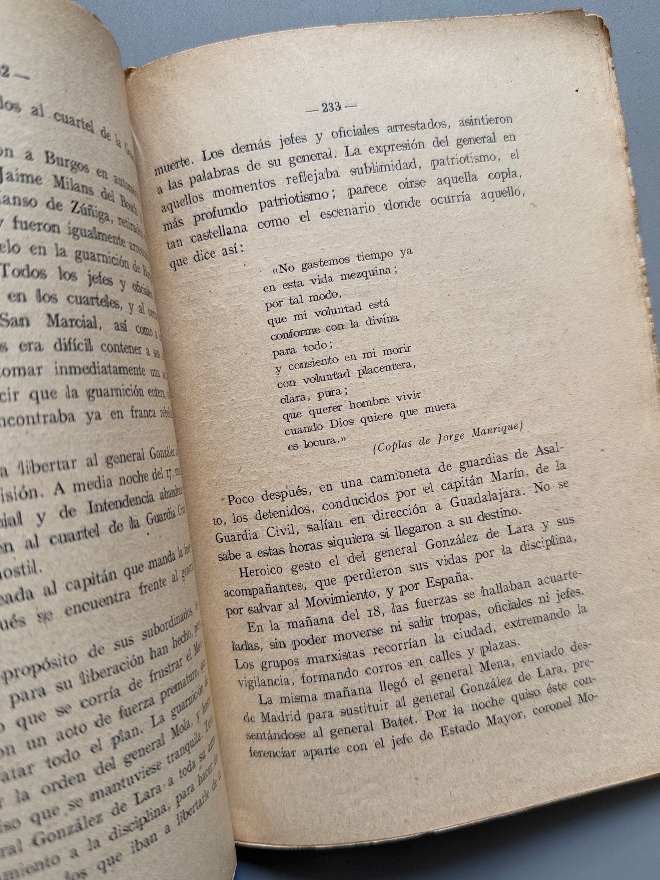 Libro de: Preparación y desarrollo del alzamiento nacional , Felipe Bertrán Güell - Librería Santarén, 1939