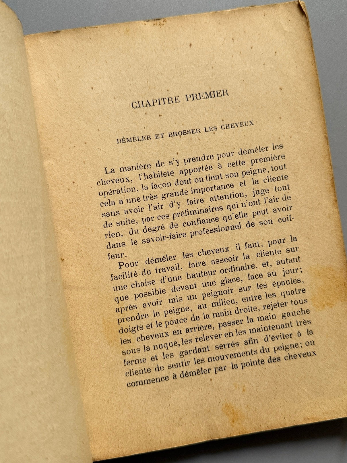 Libro de: Manuel de la Coiffure de Dames, A. Mallemont - Albert Brunet Éditeur