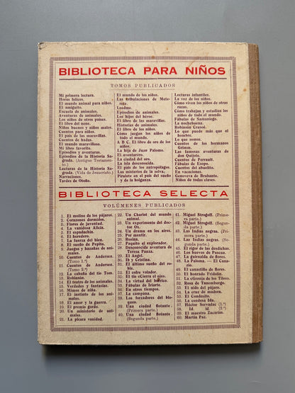 Libro de: Fábulas de Esopo - Ramón Sopena editor, ca. 1940