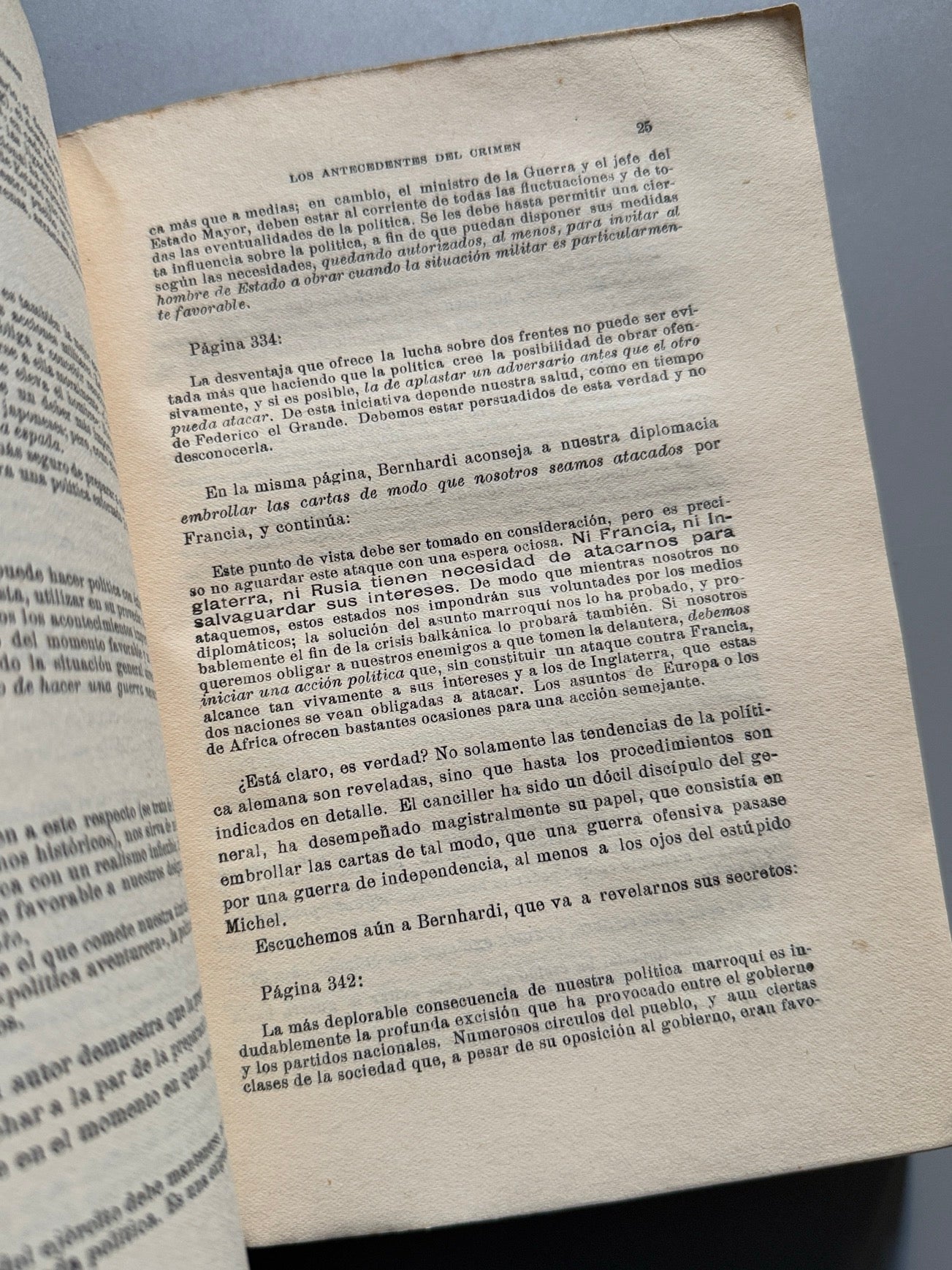 Libro de: Yo acuso, Un alemán - Imprenta Hijos de F. Vives Mora, 1916