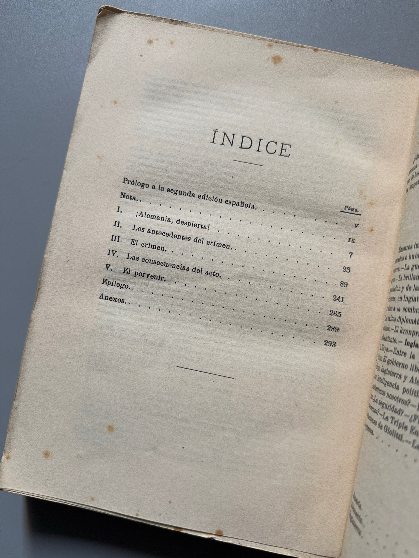 Libro de: Yo acuso, Un alemán - Imprenta Hijos de F. Vives Mora, 1916