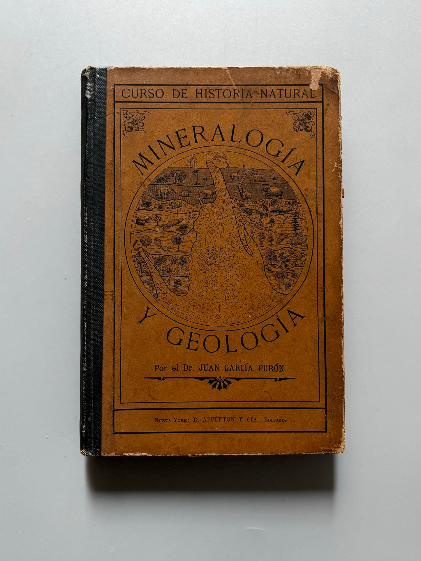 Libro primero de mineralogía y geología, Juan García Purón - D. Appleton y Cia, 1900