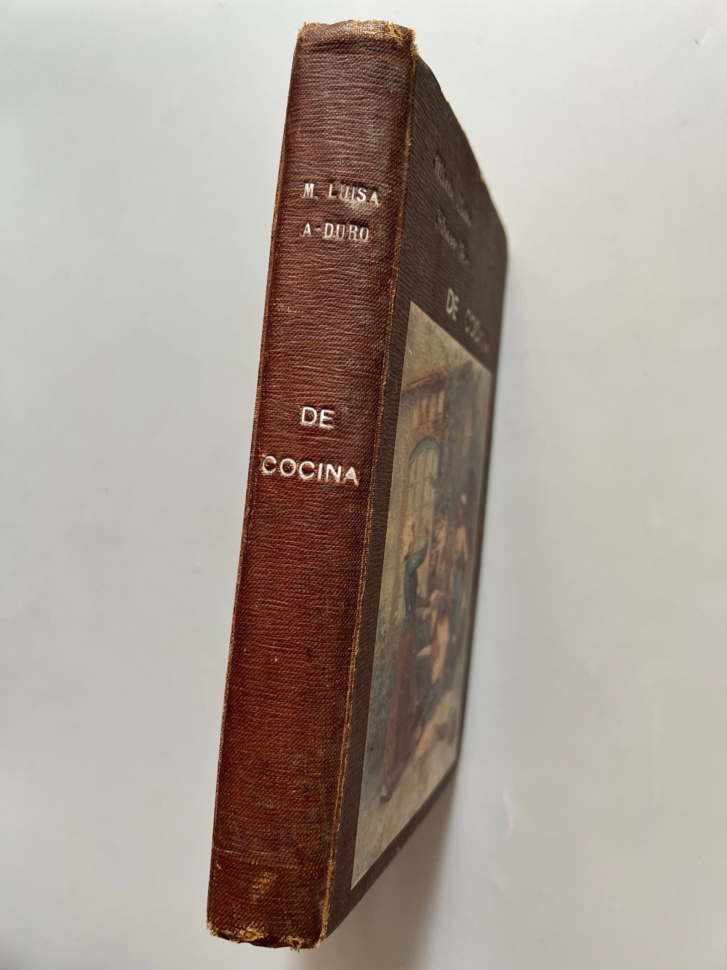 Libro de: De Cocina, María Luisa Alonso-Duro - Imprenta De Jesús López, Ca. 1920