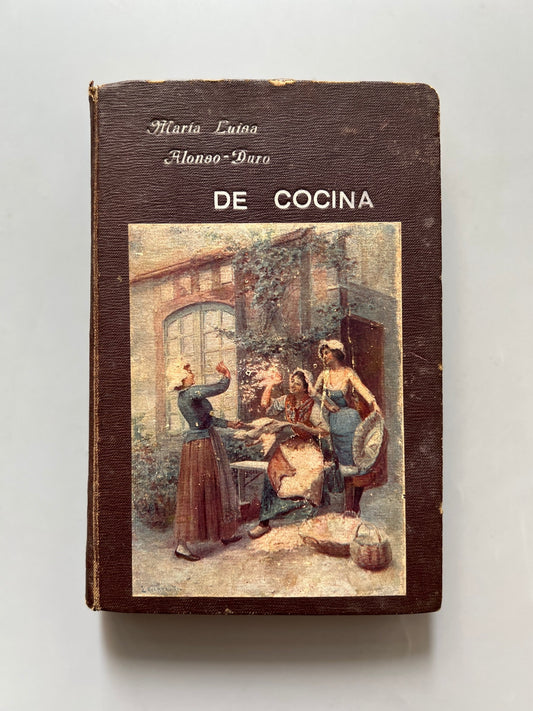 De Cocina, María Luisa Alonso-Duro - Imprenta De Jesús López, Ca. 1920
