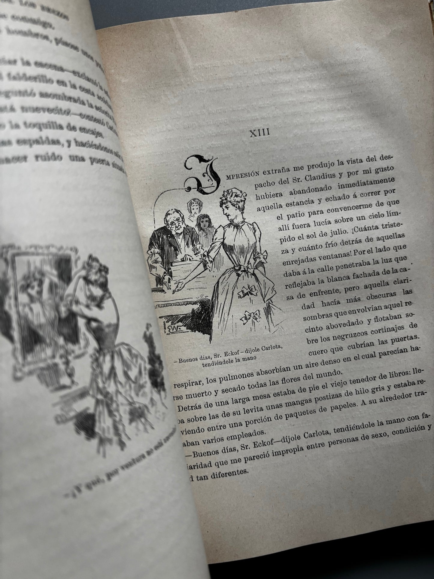 Libro de: La princesita de los brezos, Eugenia Marlitt - Montaner y Simón, 1896