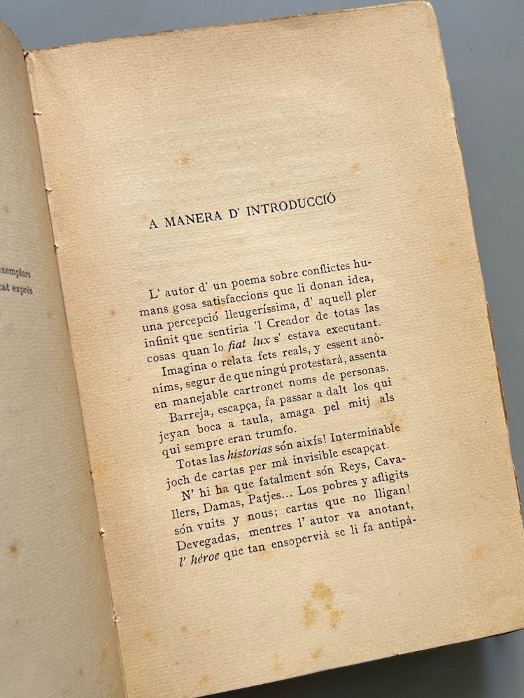 Libro de: Jaume, J. Pin Y Soler - Imprenta De Henrich Y Cª - Ca. 1920