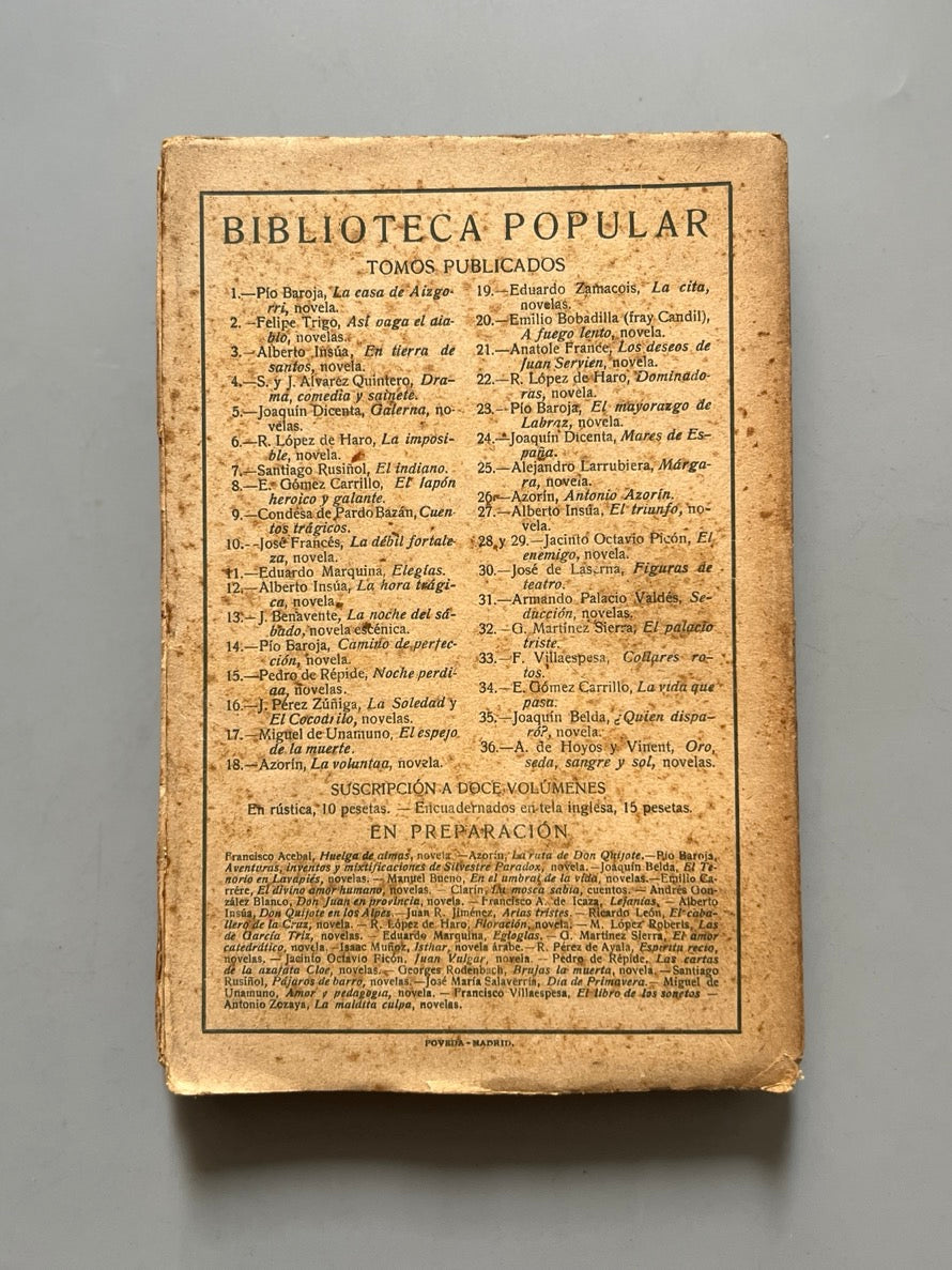 Libro de: Figuras De Teatro, José De Laserna - Renacimiento, 1914