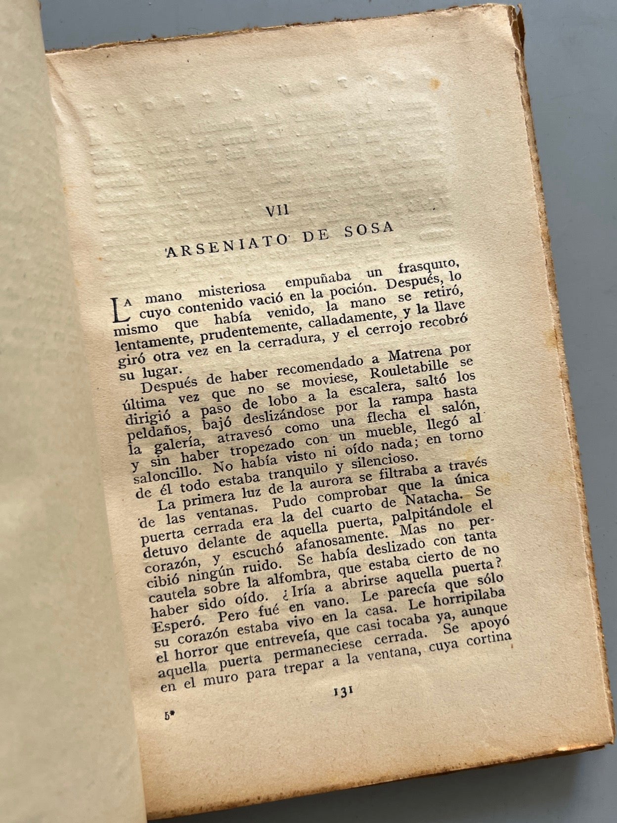 Libro de: Rouletabille En Rusia, Gaston Leroux - Editorial Saturnino Calleja, 1922