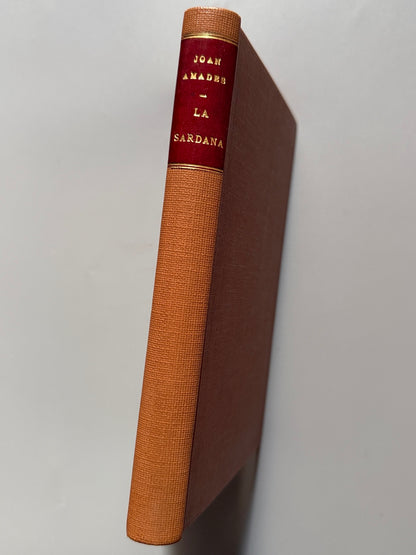 Libro de: La Sardana, Joan Amades (firmado) - Biblioteca La Sardana, 1930