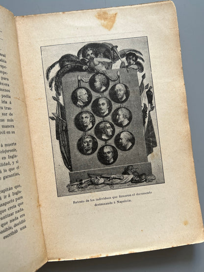 Libro de: Napoleón En Santa Elena, Conde De Las Cases - Casa Editorial Hispano-Americana, Ca. 1920