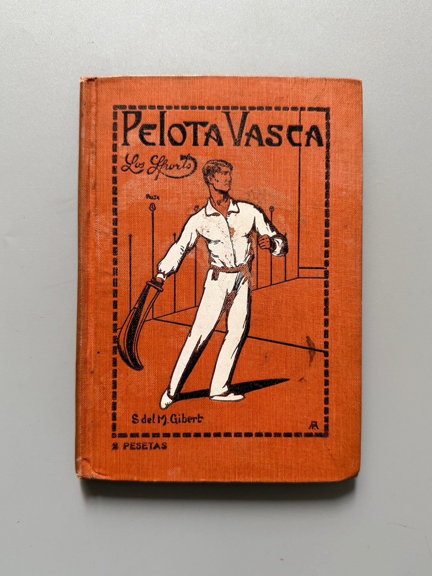 Pelota vasca, Salvador del M. Gibert - Biblioteca Los Sports, ca. 1920