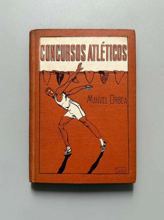 Concursos atléticos, Manuel Orbea y Biardeau - Librería Sintes. Los Sports, ca. 1920